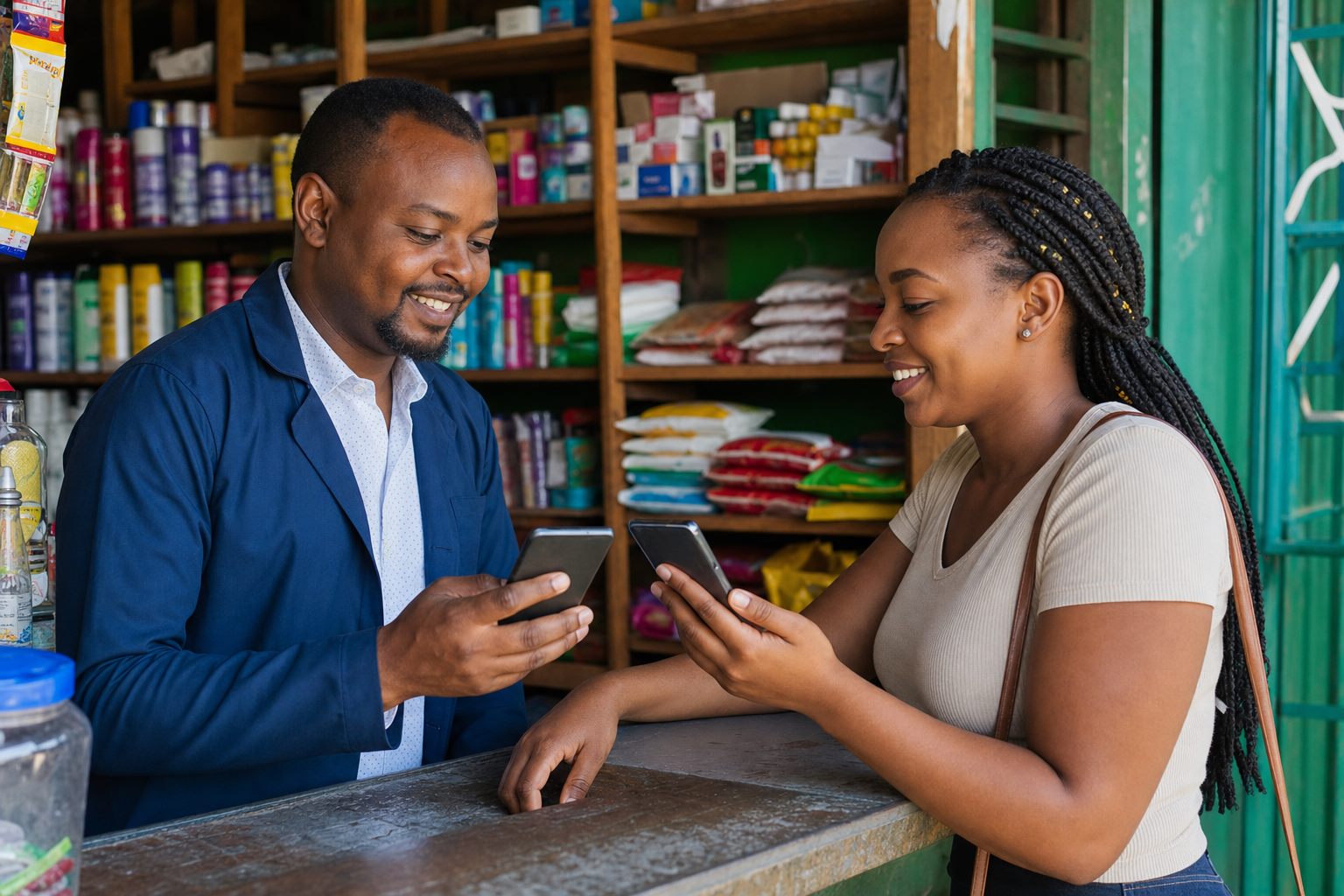 Automated M-PESA payment confirmation